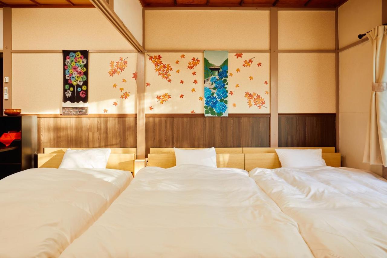 Villa Hakone Kabuto 古民家旅館 150平米 バス停迄一分 準天然温泉 最大12名 Kültér fotó