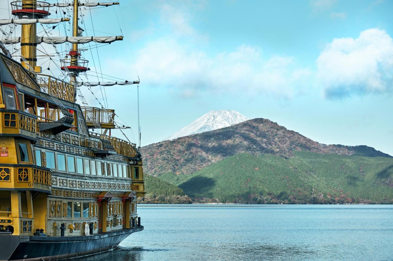 Villa Hakone Kabuto 古民家旅館 150平米 バス停迄一分 準天然温泉 最大12名 Kültér fotó