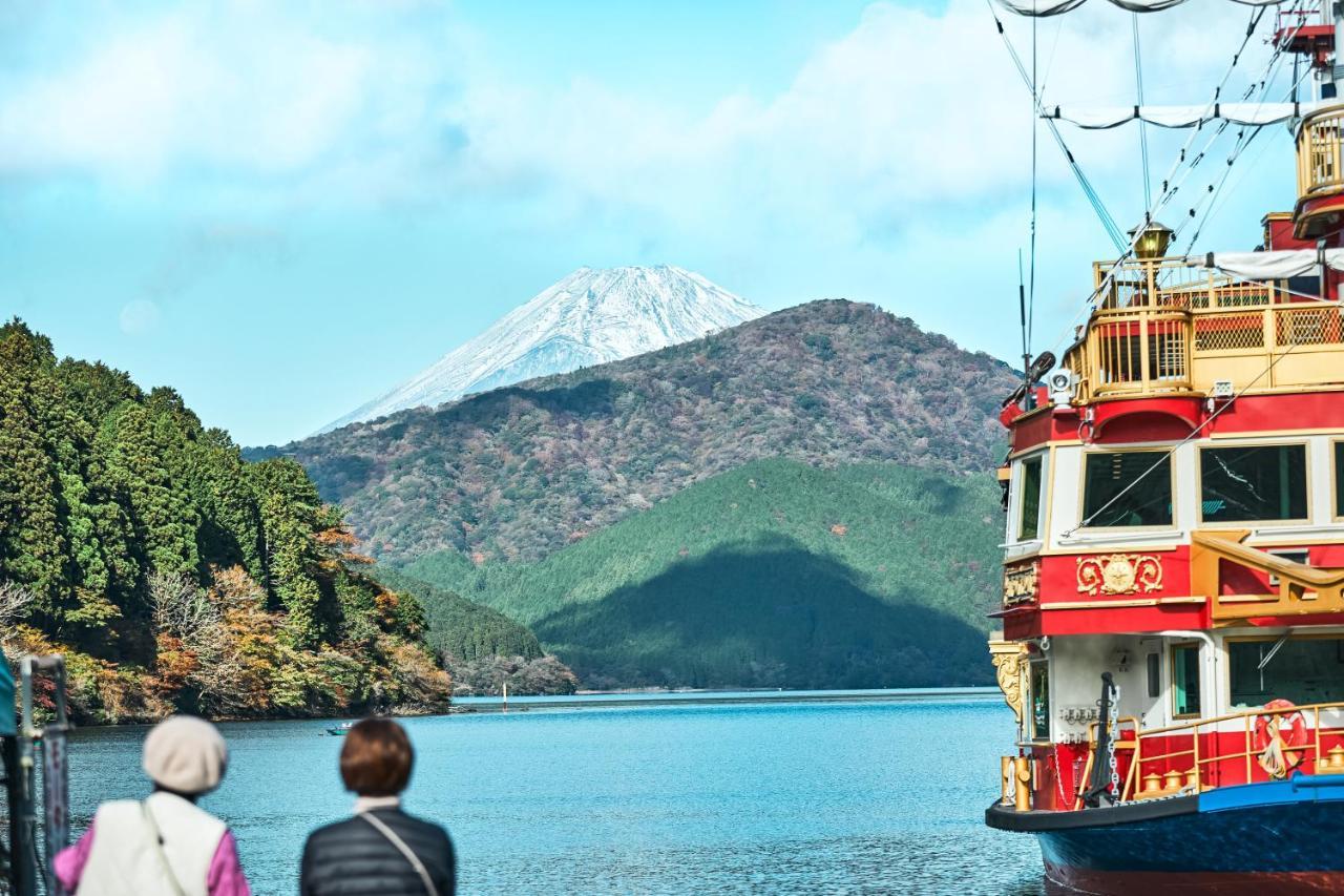 Villa Hakone Kabuto 古民家旅館 150平米 バス停迄一分 準天然温泉 最大12名 Kültér fotó