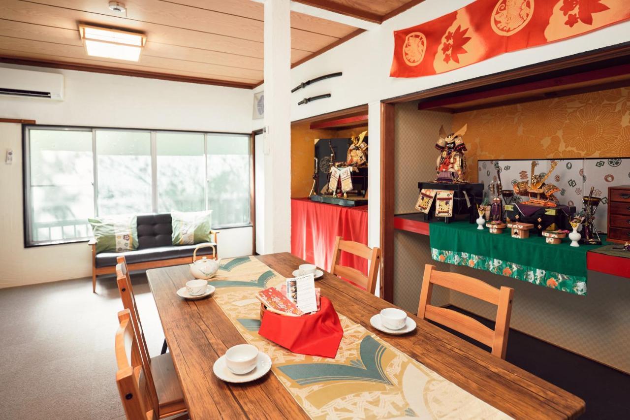 Villa Hakone Kabuto 古民家旅館 150平米 バス停迄一分 準天然温泉 最大12名 Kültér fotó