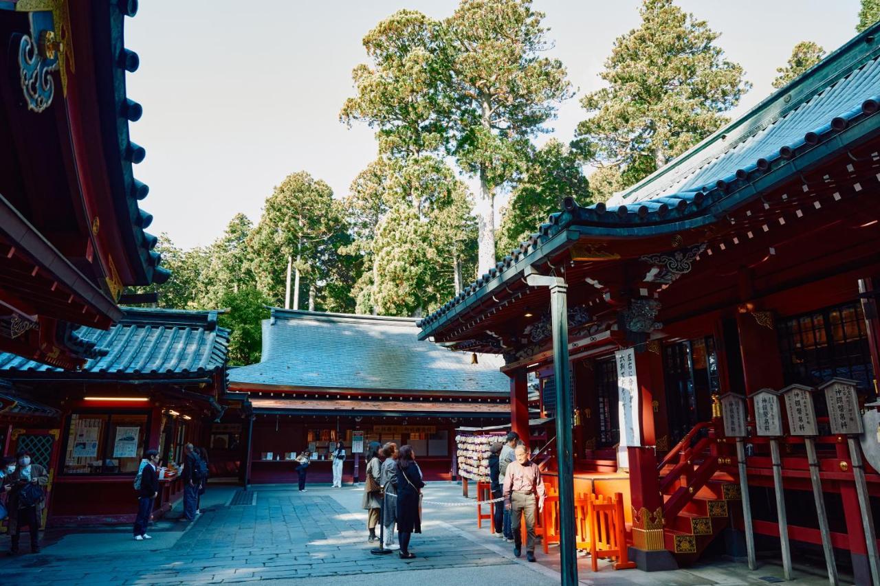 Villa Hakone Kabuto 古民家旅館 150平米 バス停迄一分 準天然温泉 最大12名 Kültér fotó