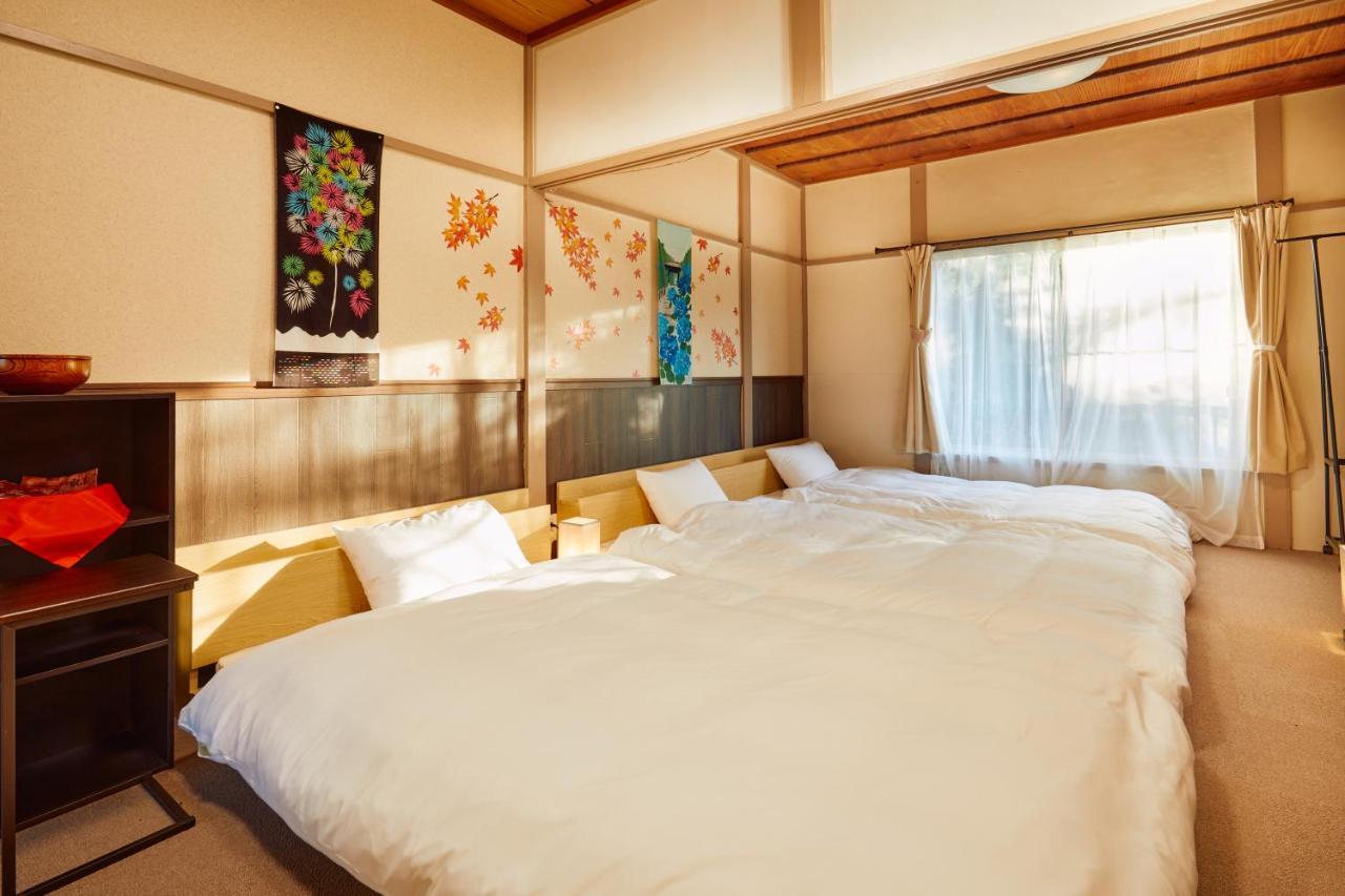 Villa Hakone Kabuto 古民家旅館 150平米 バス停迄一分 準天然温泉 最大12名 Kültér fotó