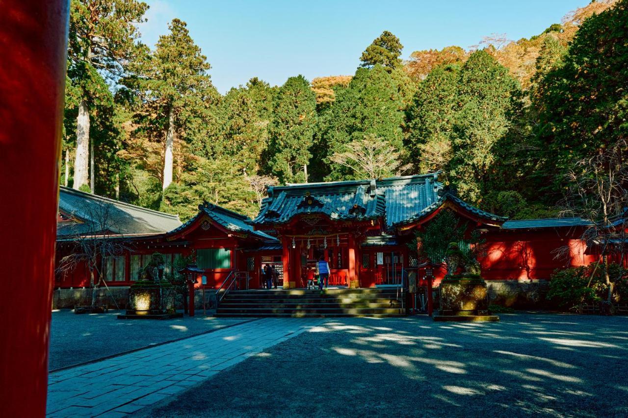 Villa Hakone Kabuto 古民家旅館 150平米 バス停迄一分 準天然温泉 最大12名 Kültér fotó